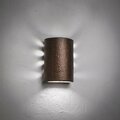 Luxury Lighting Hammerman 10.5in. High Ceramic Outdoor Wall Light, Antique Copper Finish HM410 ACop u/d-7